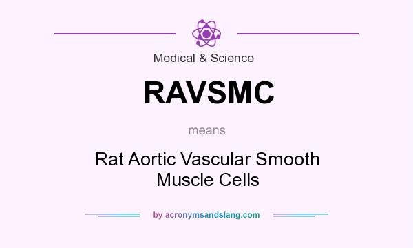 What does RAVSMC mean? It stands for Rat Aortic Vascular Smooth Muscle Cells