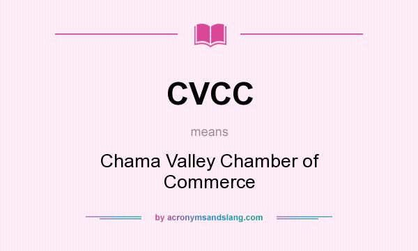What does CVCC mean? It stands for Chama Valley Chamber of Commerce