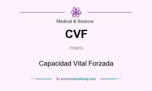 What does CVF mean? It stands for Capacidad Vital Forzada