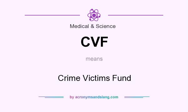 What does CVF mean? It stands for Crime Victims Fund