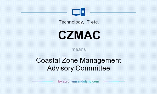 What does CZMAC mean? It stands for Coastal Zone Management Advisory Committee