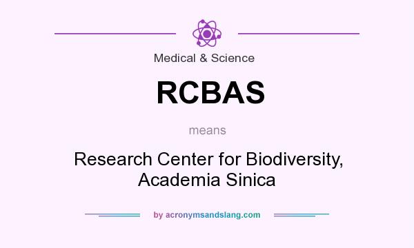 What does RCBAS mean? It stands for Research Center for Biodiversity, Academia Sinica