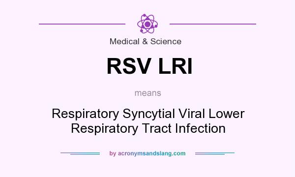 What does RSV LRI mean? It stands for Respiratory Syncytial Viral Lower Respiratory Tract Infection