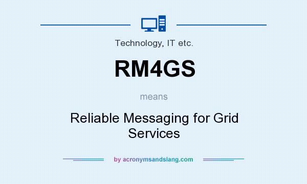 What does RM4GS mean? It stands for Reliable Messaging for Grid Services