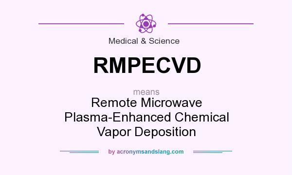 What does RMPECVD mean? It stands for Remote Microwave Plasma-Enhanced Chemical Vapor Deposition