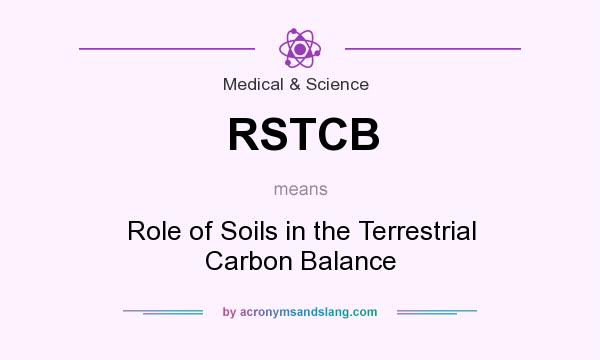 What does RSTCB mean? It stands for Role of Soils in the Terrestrial Carbon Balance