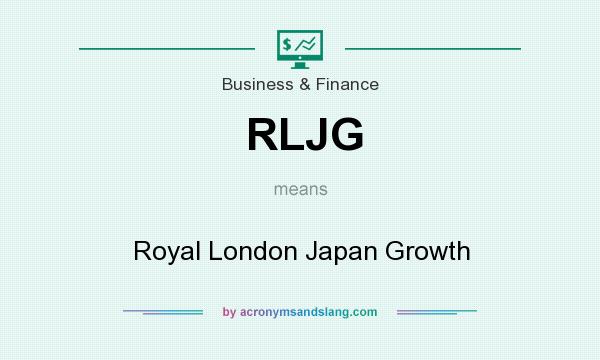 What does RLJG mean? It stands for Royal London Japan Growth