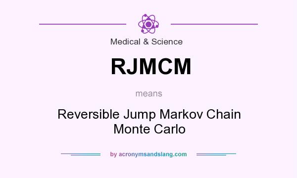 What does RJMCM mean? It stands for Reversible Jump Markov Chain Monte Carlo