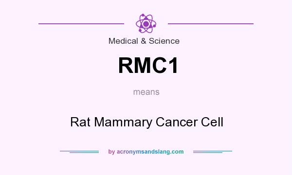 What does RMC1 mean? It stands for Rat Mammary Cancer Cell