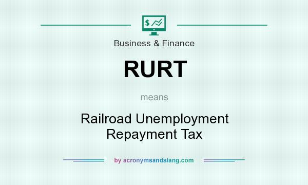 What does RURT mean? It stands for Railroad Unemployment Repayment Tax