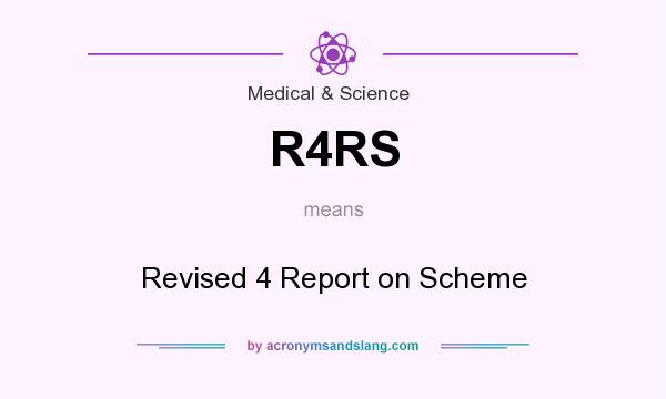 What does R4RS mean? It stands for Revised 4 Report on Scheme