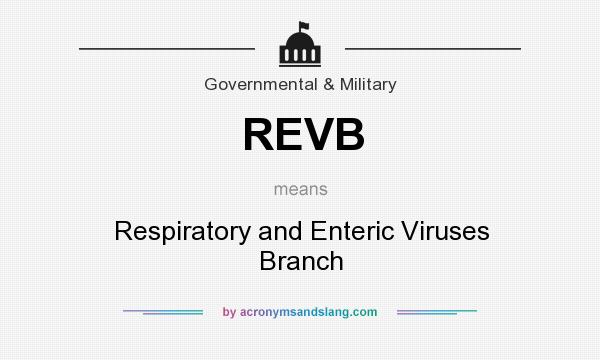 What does REVB mean? It stands for Respiratory and Enteric Viruses Branch