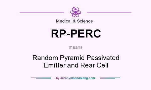 What does RP-PERC mean? It stands for Random Pyramid Passivated Emitter and Rear Cell