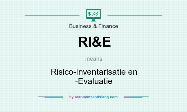 What does RI&E mean? It stands for Risico-Inventarisatie en -Evaluatie