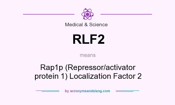 What does RLF2 mean? It stands for Rap1p (Repressor/activator protein 1) Localization Factor 2