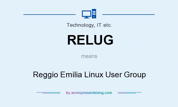 What does RELUG mean? It stands for Reggio Emilia Linux User Group
