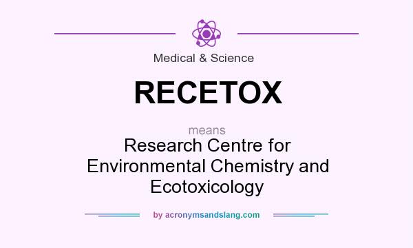 What does RECETOX mean? It stands for Research Centre for Environmental Chemistry and Ecotoxicology
