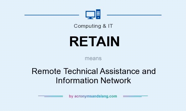 What does RETAIN mean? It stands for Remote Technical Assistance and Information Network