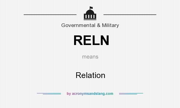 What does RELN mean? It stands for Relation