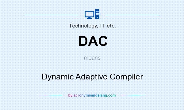 What does DAC mean? It stands for Dynamic Adaptive Compiler