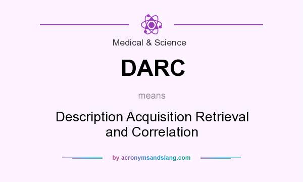 What does DARC mean? It stands for Description Acquisition Retrieval and Correlation