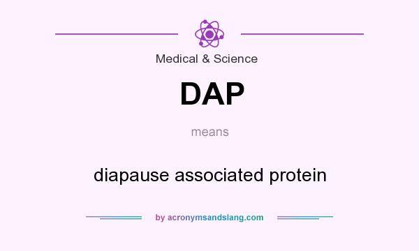 What does DAP mean? It stands for diapause associated protein