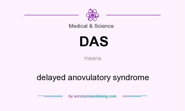 What does DAS mean? It stands for delayed anovulatory syndrome