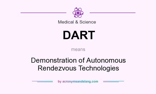 What does DART mean? It stands for Demonstration of Autonomous Rendezvous Technologies