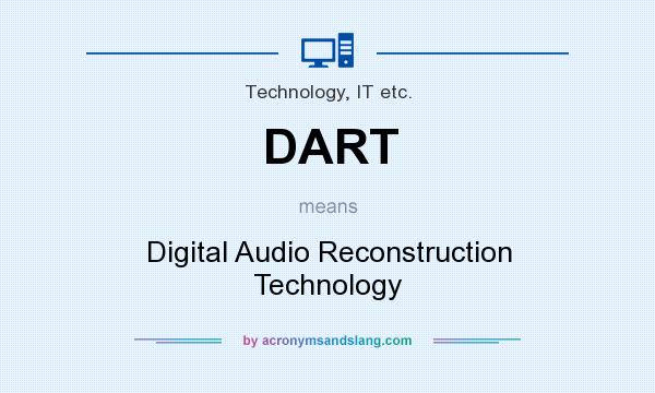 What does DART mean? It stands for Digital Audio Reconstruction Technology