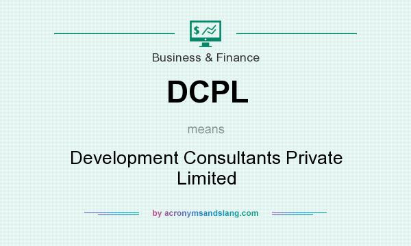 What does DCPL mean? It stands for Development Consultants Private Limited