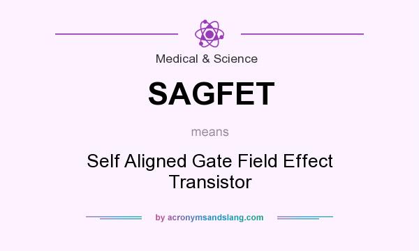 What does SAGFET mean? It stands for Self Aligned Gate Field Effect Transistor