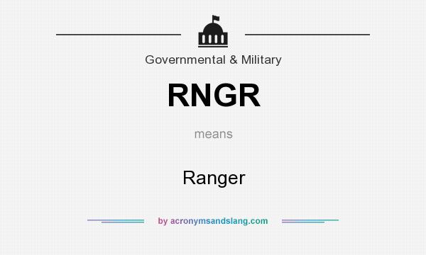 What does RNGR mean? It stands for Ranger