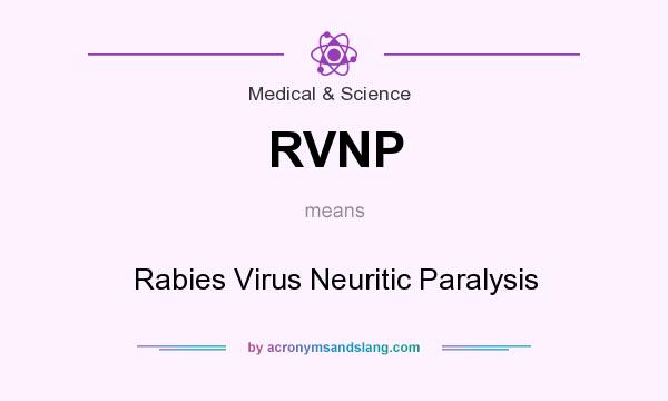 What does RVNP mean? It stands for Rabies Virus Neuritic Paralysis