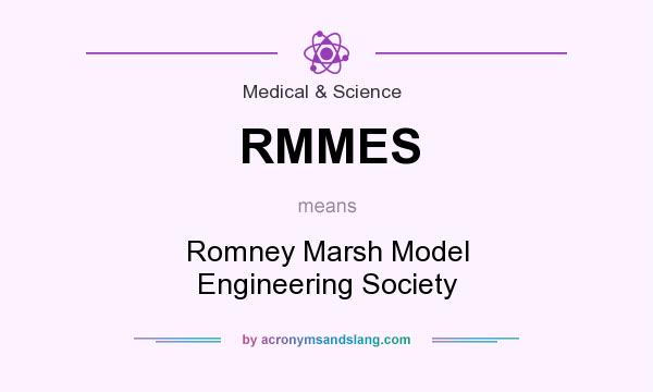 What does RMMES mean? It stands for Romney Marsh Model Engineering Society