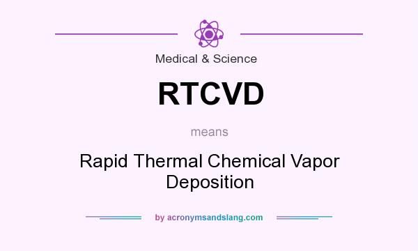 What does RTCVD mean? It stands for Rapid Thermal Chemical Vapor Deposition