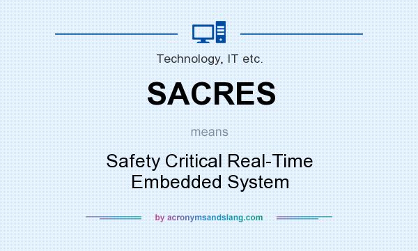 What does SACRES mean? It stands for Safety Critical Real-Time Embedded System