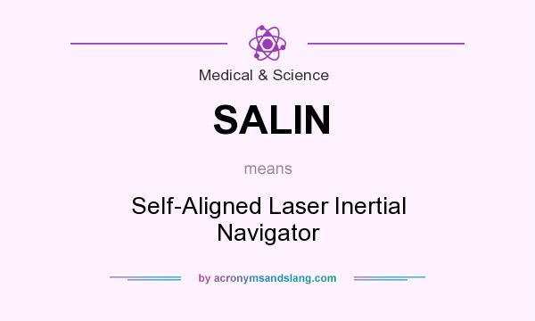 What does SALIN mean? It stands for Self-Aligned Laser Inertial Navigator