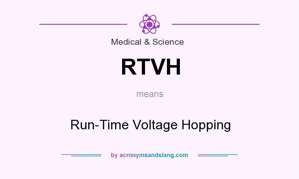 What does RTVH mean? It stands for Run-Time Voltage Hopping