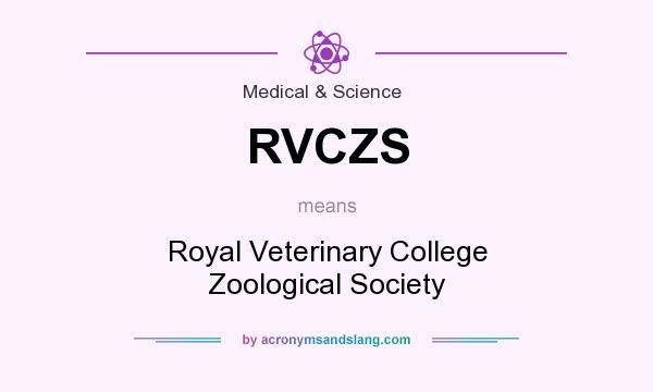 What does RVCZS mean? It stands for Royal Veterinary College Zoological Society