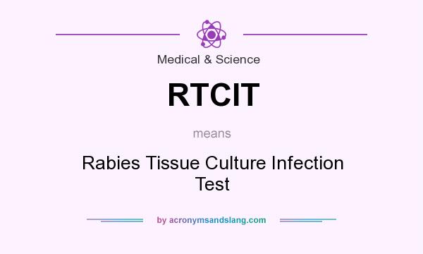 What does RTCIT mean? It stands for Rabies Tissue Culture Infection Test