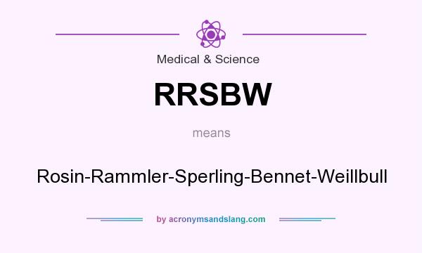 What does RRSBW mean? It stands for Rosin-Rammler-Sperling-Bennet-Weillbull