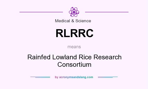 What does RLRRC mean? It stands for Rainfed Lowland Rice Research Consortium