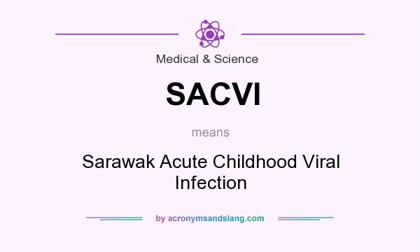What does SACVI mean? It stands for Sarawak Acute Childhood Viral Infection