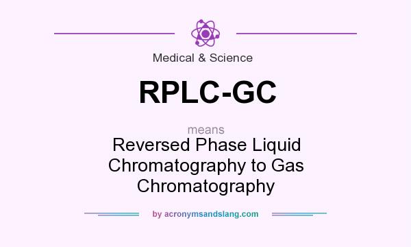 What does RPLC-GC mean? It stands for Reversed Phase Liquid Chromatography to Gas Chromatography