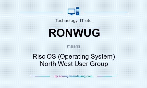What does RONWUG mean? It stands for Risc OS (Operating System) North West User Group