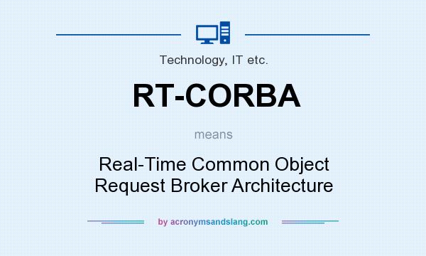 What does RT-CORBA mean? It stands for Real-Time Common Object Request Broker Architecture