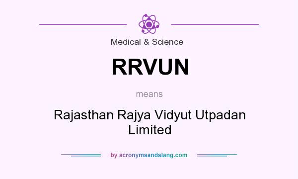 What does RRVUN mean? It stands for Rajasthan Rajya Vidyut Utpadan Limited