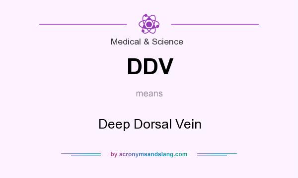What does DDV mean? It stands for Deep Dorsal Vein