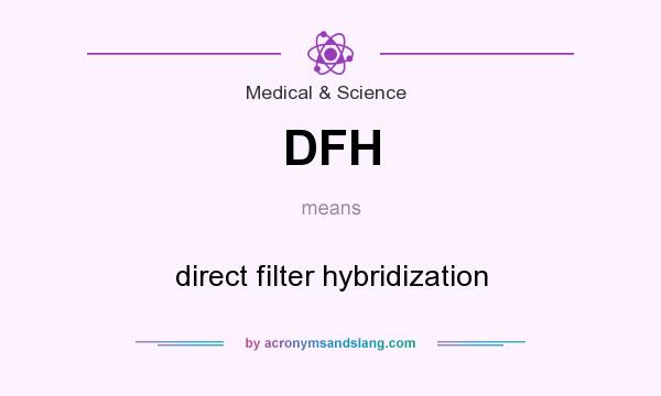 What does DFH mean? It stands for direct filter hybridization