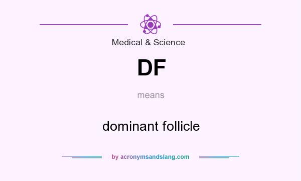 What does DF mean? It stands for dominant follicle